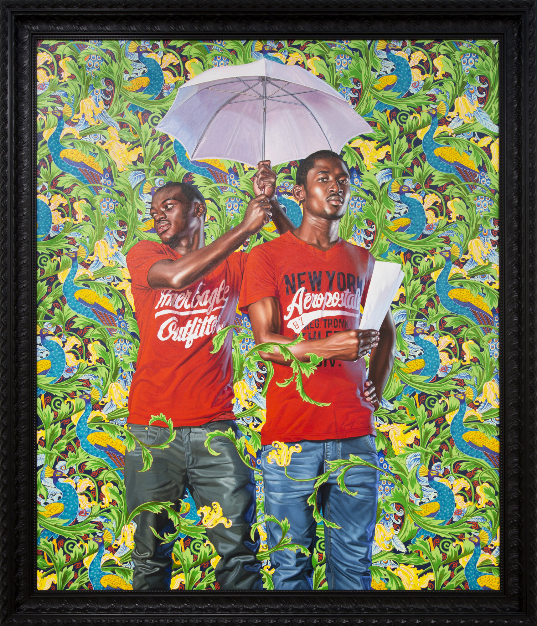 kehindewiley_Young_Woman_With_a_Letter