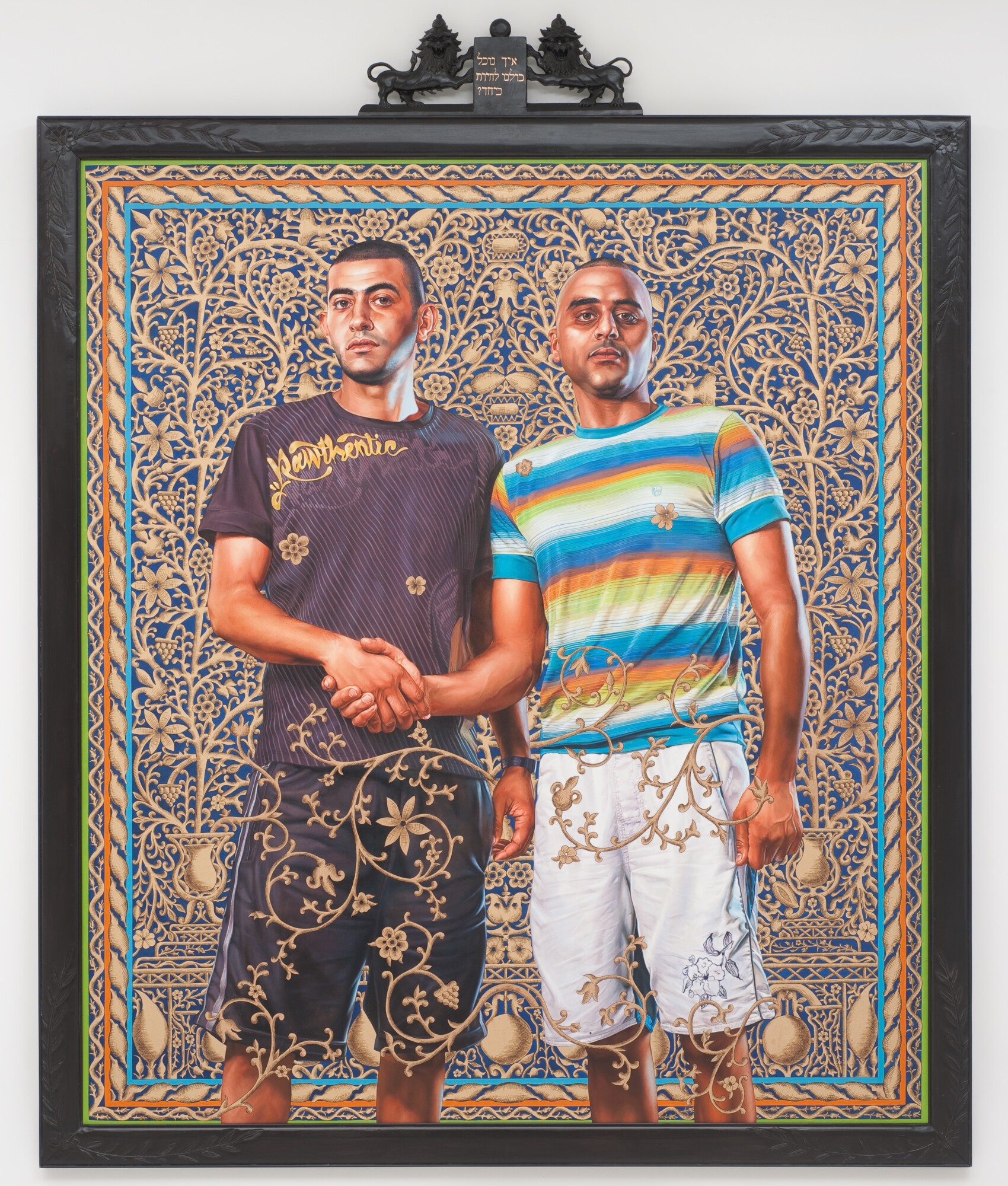 kehindewiley_a new republic_Abed_Al_Ashe_and_Chaled_El_Awari