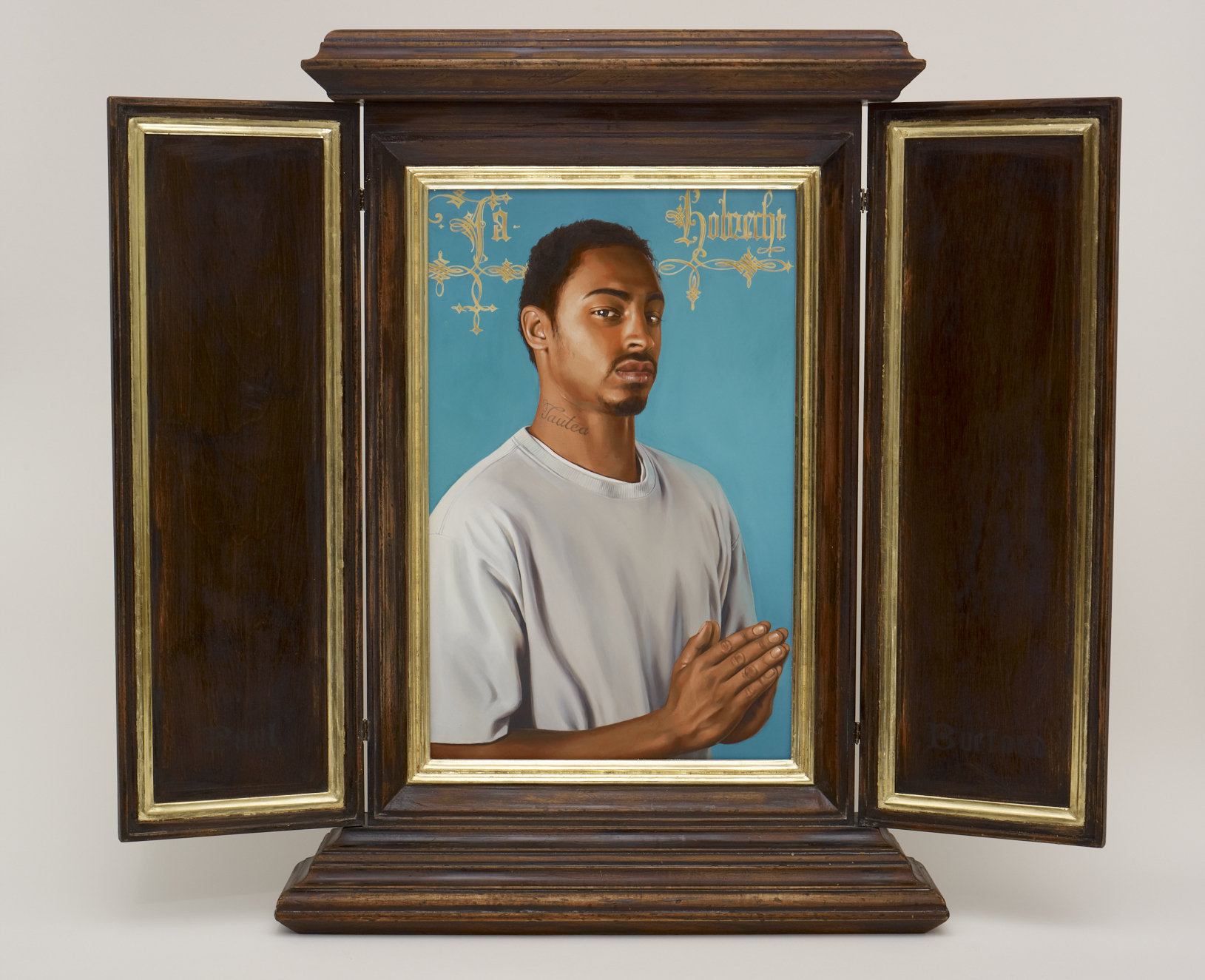 kehindewiley_a new republic_After Memling’s Portrait of Jacob Obrecht