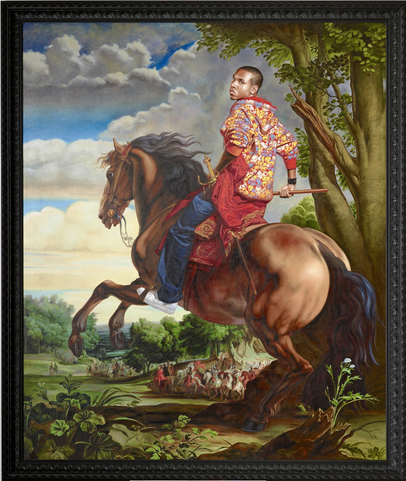 kehindewiley_a new republic_Duc d’Arenberg