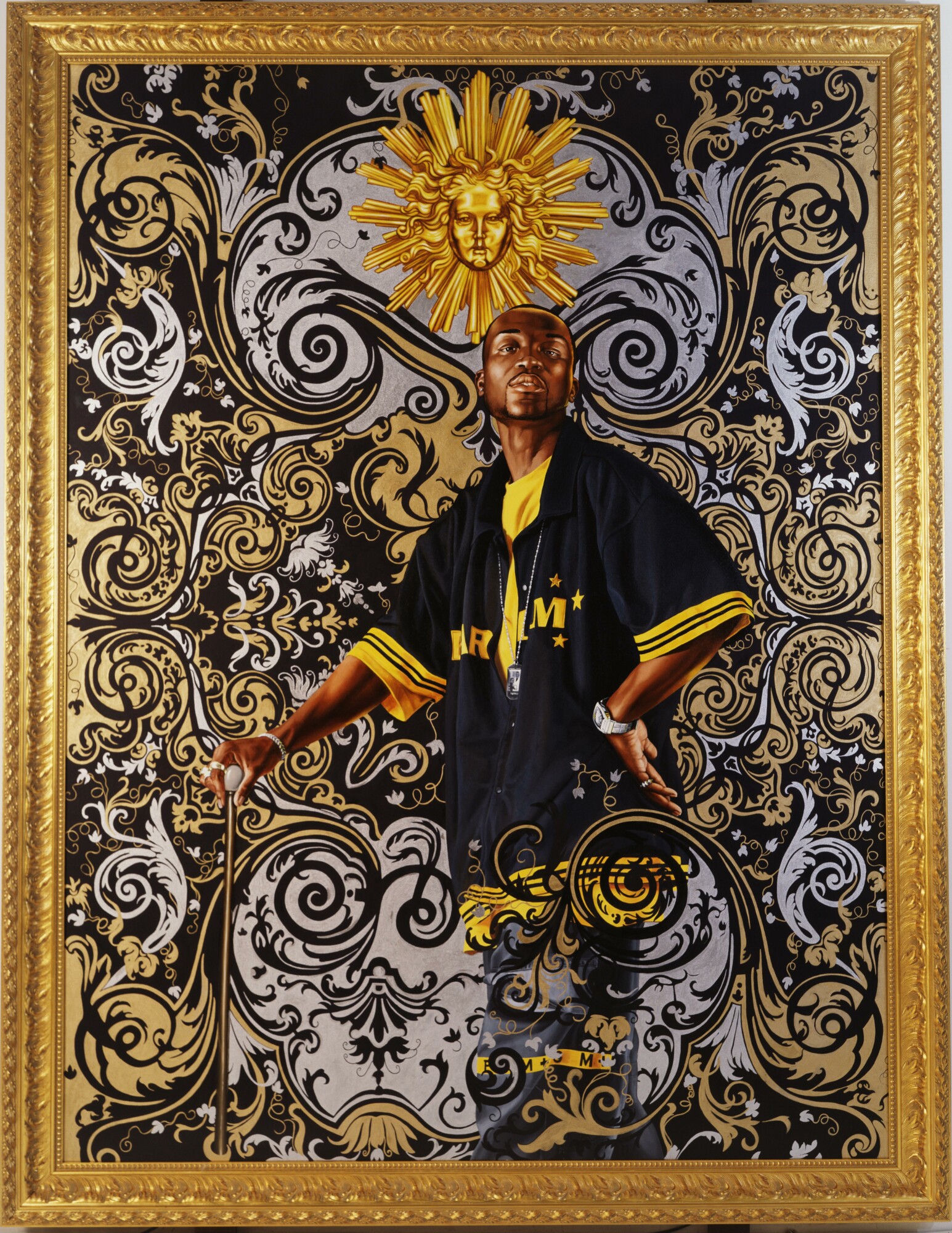 kehindewiley_a new republic_Portrait of Andries Stilte