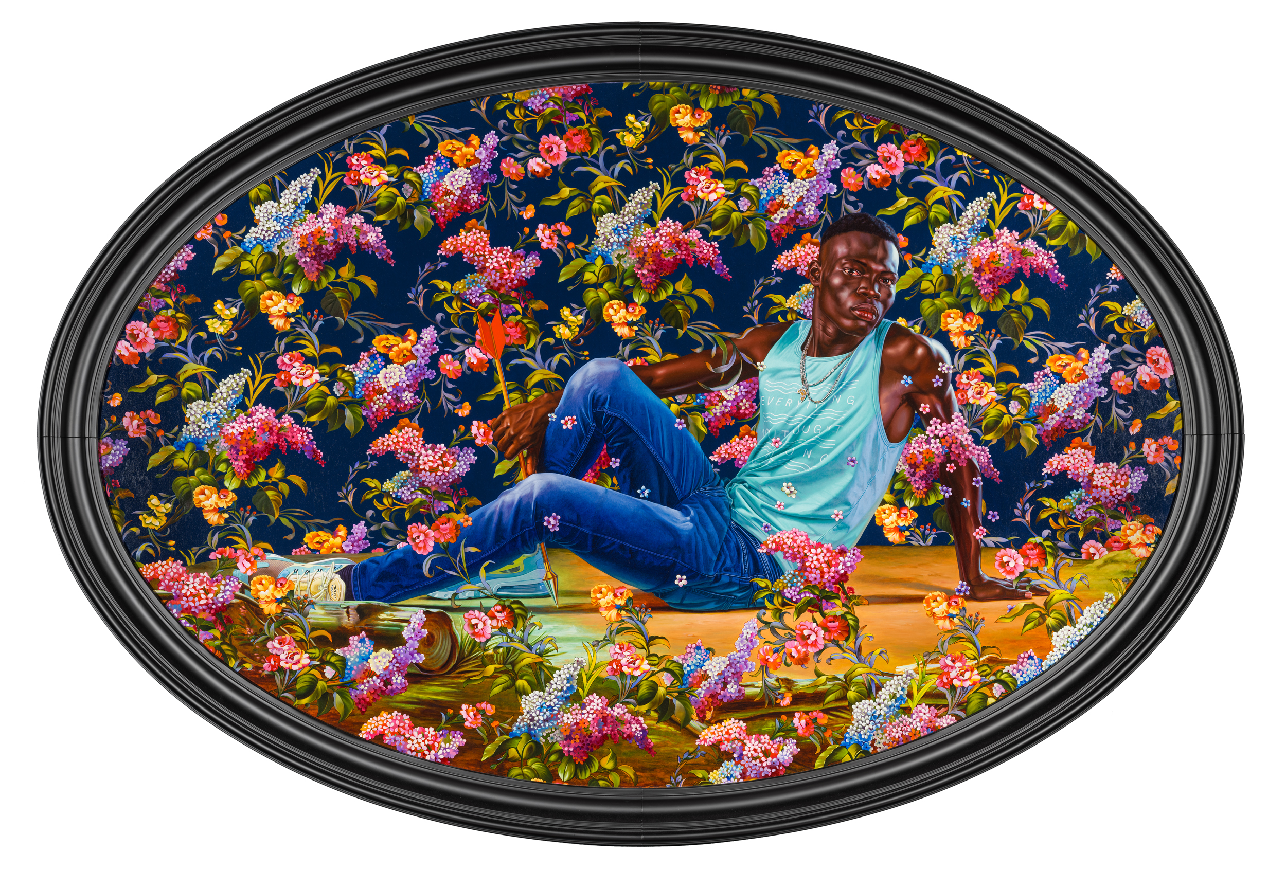 kehindewiley_anarchaeologyofsilence_The Wounded Achilles