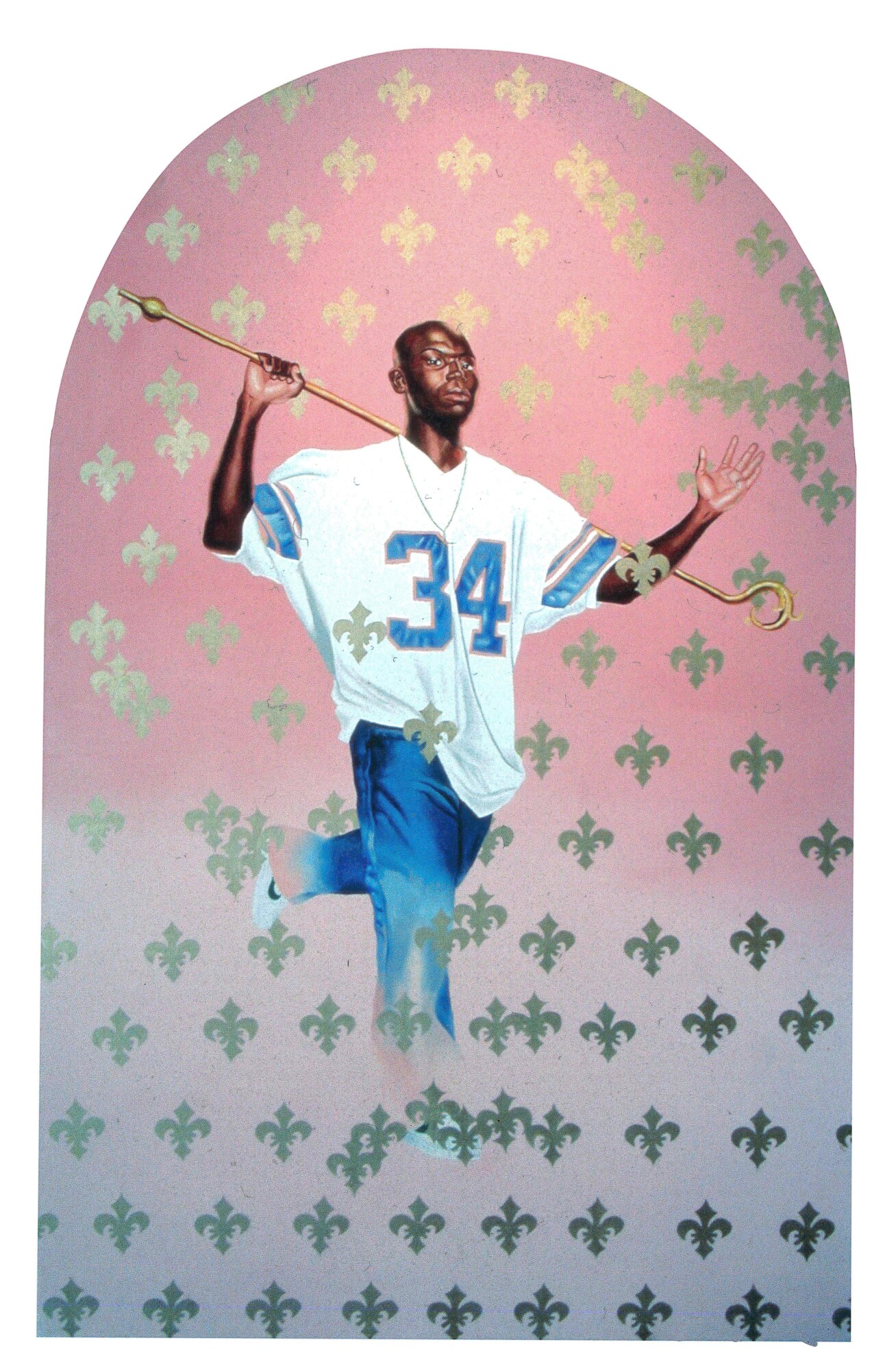 kehindewiley_passing:posing_passing : posing_(decoration_of_the_chapel_of_the_sacrament_in_the_Cathedral_of_udine,_resurrection)