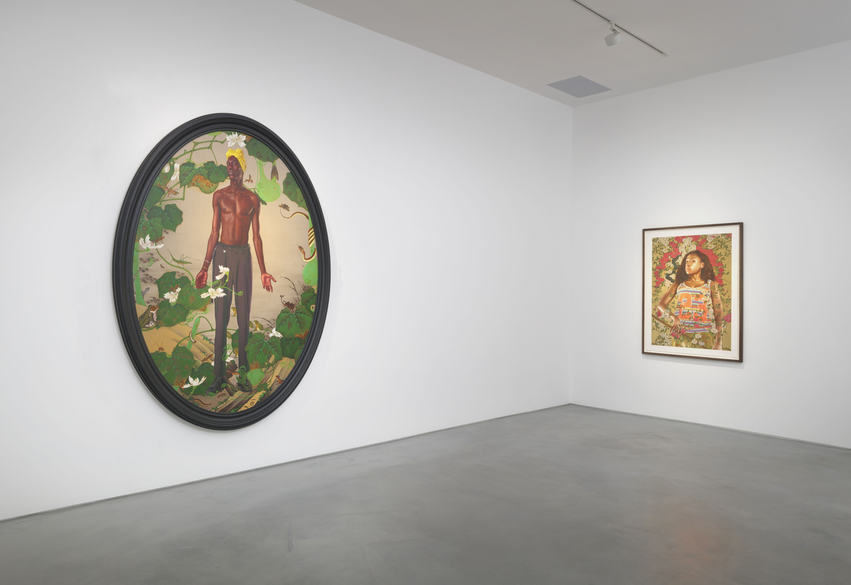 KehindeWiley_ColorfulRealm_Installation View 12_Courtesy of RobertsProjects__Photo Robert Wedemyer
