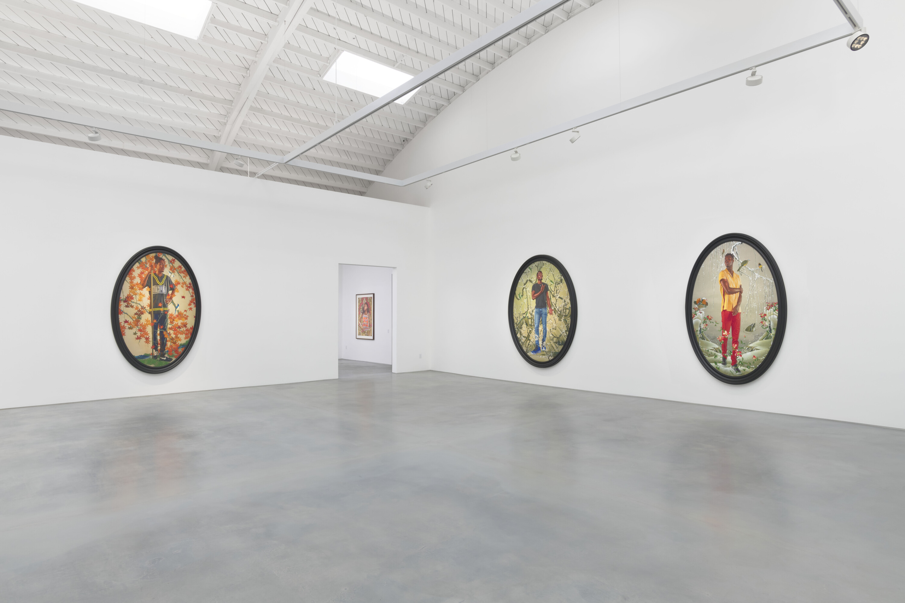 KehindeWiley_ColorfulRealm_Installation View 3_Courtesy of RobertsProjects__Photo Robert Wedemyer__