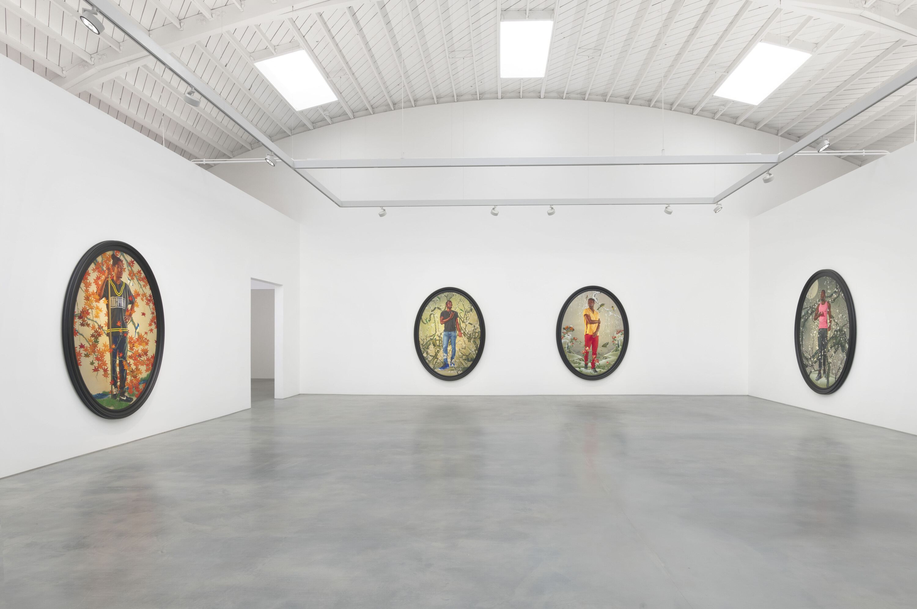 KehindeWiley_ColorfulRealm_Installation View 5_Courtesy of RobertsProjects__Photo Robert Wedemyer